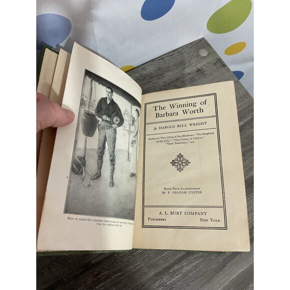 1915 The Winning of Barbara Worth Hardback - Picture 5 of 13